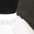 Hot sale flower girl panier skirt slips crinoline bridal wedding lace petticoat